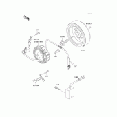 Схема вузла: Генератор для Kawasaki KLX250 KLX250R