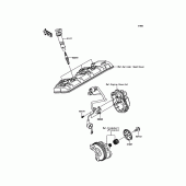 Схема узла: Ignition System для Kawasaki ZX1000 Ninja ZX-10R ABS