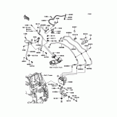 Схема узла: Brake Piping для Kawasaki ZG1400 1400GTR ABS