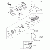 Схема вузла: Starter Motor для Kawasaki ZX1000 Ninja 1000 ABS