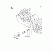 Схема вузла: Водяний насос Kawasaki VN1700 Vulcan 1700 Voyager ABS