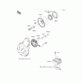 Схема вузла: Генератор для Kawasaki EX650 Ninja 650