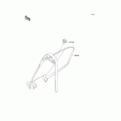 Схема вузла: Аксесуари для Kawasaki KX250/ KX252 KX250