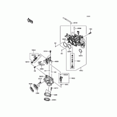 Схема вузла: Throttle для Kawasaki VN900 Vulcan 900 Classic