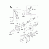 Схема вузла: Колінчастий вал для Kawasaki VN800 Vulcan 800 Classic