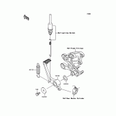 Схема вузла: Brake pedal/torque link для Kawasaki ZX1400 ZZR1400