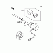 Схема вузла: Fuel pump для Kawasaki ZX400 ZXR400