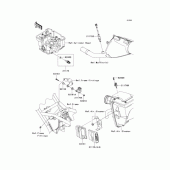 Схема вузла: Fuel injection для Kawasaki KLX250 D-Tracker X