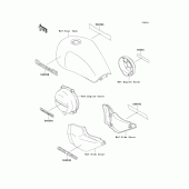 Схема вузла: Decal(zr750-c3) для Kawasaki ZR750 Zephyr