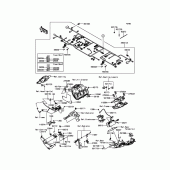 Схема вузла: Електроустаткування для Kawasaki ZX1000 Ninja ZX-10R