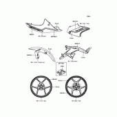Схема вузла: Decals(Green) для Kawasaki ER650 ER-6N ABS