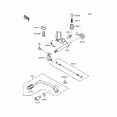 Схема вузла: Перемикач передач для Kawasaki ZR400 Zephyr