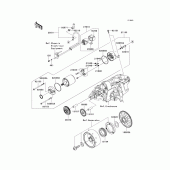 Схема вузла: Starter motor для Kawasaki KLE650 Versys 650 ABS