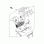 Схема вузла: Throttle для Kawasaki KLZ1000 Versys 1000 LT