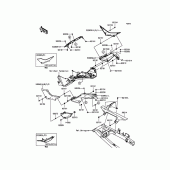 Схема вузла: Side Covers/Chain Cover для Kawasaki EX300 Ninja 300