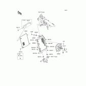 Схема вузла: Радіатор для Kawasaki VN1700 Vulcan 1700 Nomad