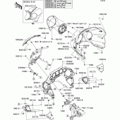 Схема вузла: Cowling(a9f-aaf) для Kawasaki VN1700 Vulcan 1700 Voyager