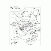 Схема узла: Throttle для Kawasaki ZX600 Ninja ZX-6RR