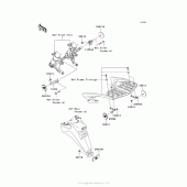 Схема вузла: Reflectors для Kawasaki ZG1400 Concours 14 ABS
