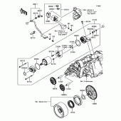 Схема вузла: Стартер для Kawasaki EX650 Ninja 650 ABS