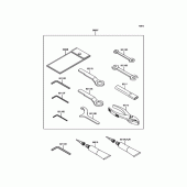Схема вузла: Інструмент для Kawasaki EN650 Vulcan S ABS