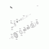 Схема вузла: Balancer для Kawasaki ZX1000 Ninja ZX-10R ABS