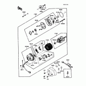Схема вузла: Генератор для Kawasaki ZG1200 Voyager XII