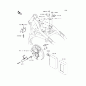 Схема вузла: Fuel injection для Kawasaki VN1500 VN1500 Drifter