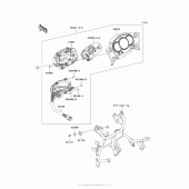 Схема узла: Meter(S) для Kawasaki KL650 KLR650