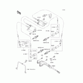 Схема вузла: Ignition system для Kawasaki VN1500 Vulcan 1500 Classic FI