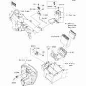 Схема вузла: Fuel injection для Kawasaki VN1700 Vulcan 1700 Voyager