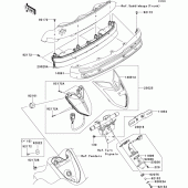 Схема вузла: Taillight(s) для Kawasaki VN1700 VN1700 Voyager ABS