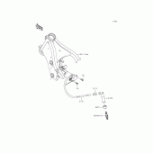 Схема узла: Система зажигания(VEF) для Kawasaki KLX250 D-Tracker X