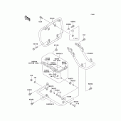 Схема вузла: Engine low cover assy zincated для Kawasaki KZ1000 Police