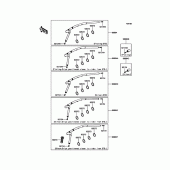 Схема вузла: Аксесуари для Kawasaki EN650 Vulcan S