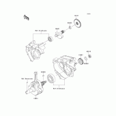 Схема узла: Коленчатый вал для Kawasaki KLX250 KLX250S