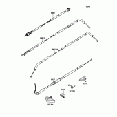 Схема узла: Cable для Kawasaki ZX1100 Ninja ZX-11