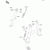 Схема вузла: Stand(s) для Kawasaki ZR750 ZR-7