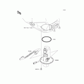 Схема вузла: Fuel pump для Kawasaki ZX1000 Ninja ZX-10R
