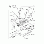 Схема узла: Throttle для Kawasaki ZX600 Ninja ZX-6RR