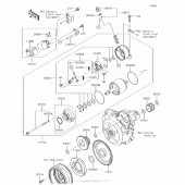 Схема вузла: Starter Motor для Kawasaki KLX140 KLX140