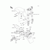 Схема узла: Крыло для Kawasaki ZX1200 Ninja ZX-12R