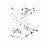Схема вузла: Side Covers для Kawasaki KX450 KX450F