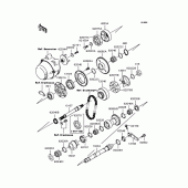 Схема узла: Balancer для Kawasaki ZR1200 ZRX1200S