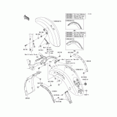 Схема вузла: Крило для Kawasaki VN2000 Vulcan 2000