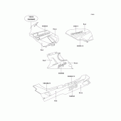 Схема вузла: Decal(resd/rose)(zx600-d2) для Kawasaki ZX600 Ninja ZX-6