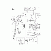 Схема узла: Аксессуары (Centerstand) для Kawasaki ZX1400 Ninja ZX-14R ABS