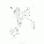 Схема вузла: Ignition System для Kawasaki KLX140 KLX140L