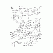 Схема вузла: Electro bracket(1/2) для Kawasaki ZX750 Ninja ZX-7
