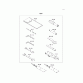 Схема узла: Owners tools для Kawasaki ZX1400 ZZR1400 ABS